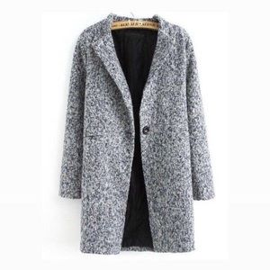 Grey tweed jacket